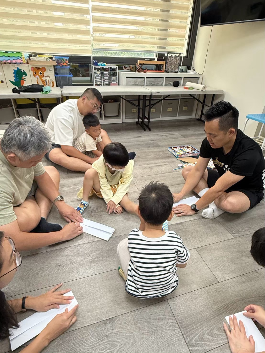 Parent and child hands-on activity